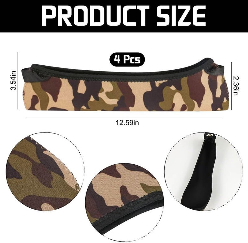 VIOKKO 4 Pack Neoprene Rifle Scope Optics Cover Waterproof Riflescope Optic Protective Bag for Hunting Gun Scope - Image 5